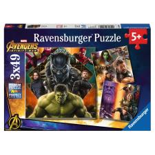 Marvel Avengers Infinity War 3 x 49pc Jigsaw Puzzles
